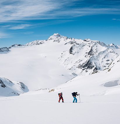 Skitour auf den Linken Fernerkogl am Pitztaler Gletscher