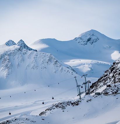 Blick auf die Wildspitze