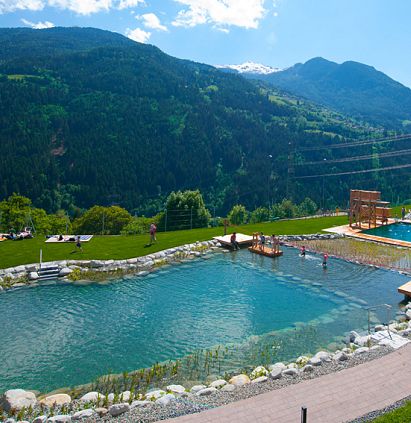 Pitz Park natural swimming pond