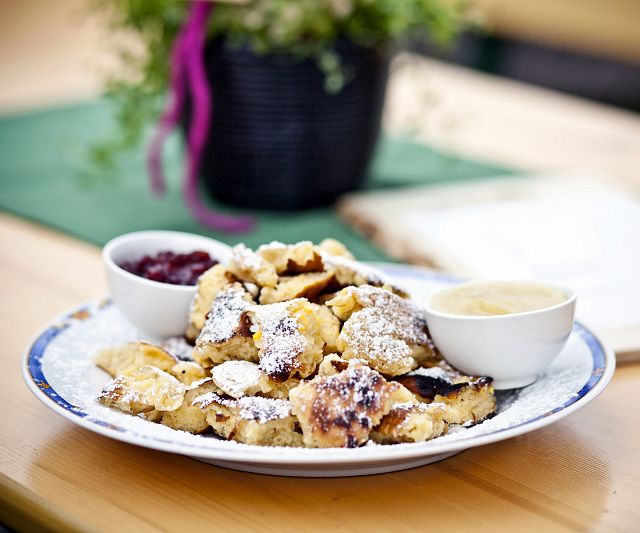 Kaiserschmarn auf der Alm