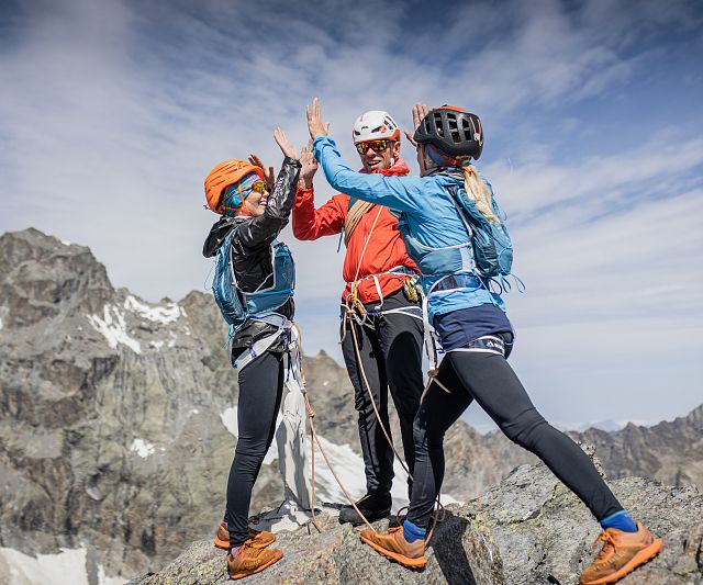 Climbing in the Pitztal