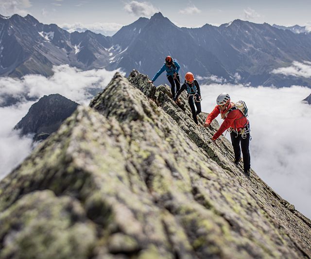 Climbing in the Pitztal