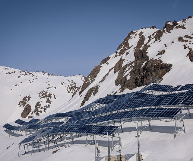 Photovoltaikanlage - Pitztaler Gletscher