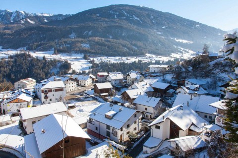 Arzl in Pitztal at winter