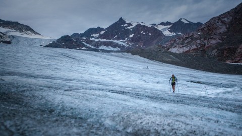 Ein Highlight des Pitztal Trails: Die Überquerung des Pitztaler Gletschers