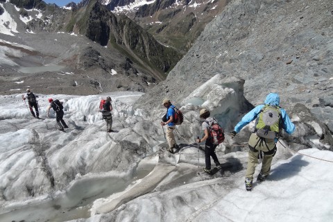 Pitztaler Gletschersteig - Taschachgeltscher