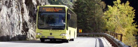 Public bus transport in Pitztal 