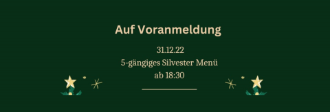 Silvesterabend im Ansitz am Schrofen