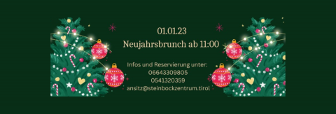 Neujahrsbrunch im Ansitz am Schrofen