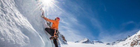 Eisklettern im Pitztal