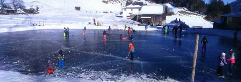 Eislaufen im Pitztal, Tirol