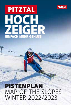 Hochzeiger Pistenplan Winter 2022/ 23