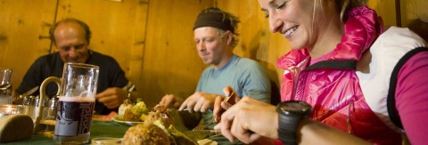 Austrian food in Pitztal: farm produce, a culinary delight