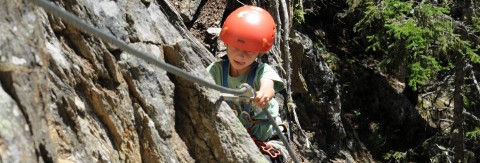 Rock climbing for kids