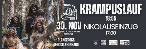 Krampuslauf mit Nikolauseinzug in Plangeross