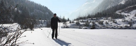 Loipenregeln beim Langlaufen im Pitztal