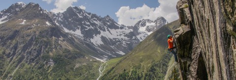 Outdoor climbing and sport climbing in Pitztal